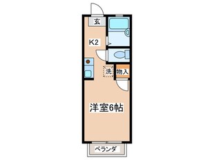 ローゼタナカの物件間取画像